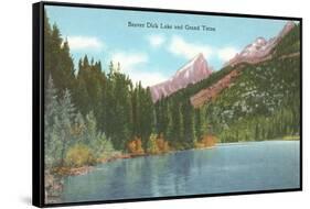 Beaver Dick Lake, Grand Teton-null-Framed Stretched Canvas