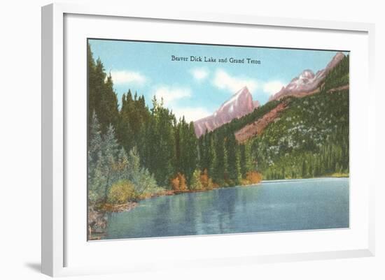 Beaver Dick Lake, Grand Teton-null-Framed Art Print