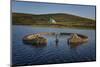 Beaver Island Memorial, Arranmore Island, County Donegal, Ulster, Republic of Ireland, Europe-Carsten Krieger-Mounted Photographic Print