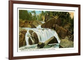 Beaver River, Lake Superior, Minnesota-null-Framed Premium Giclee Print