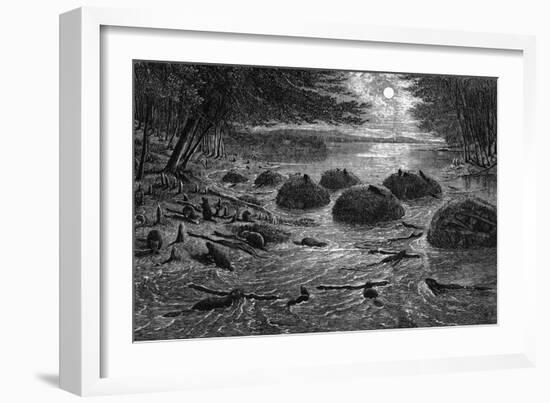 Beaver Village-null-Framed Photographic Print