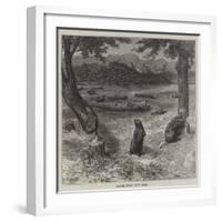 Beavers Cutting Down Trees-null-Framed Giclee Print