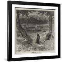 Beavers Cutting Down Trees-null-Framed Giclee Print