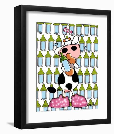 Bebe Biberon-Yack-Framed Art Print