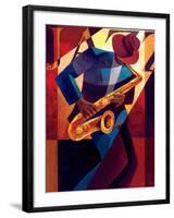 Bebop-Keith Mallett-Framed Art Print