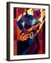 Bebop-Keith Mallett-Framed Art Print