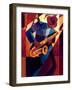 Bebop-Keith Mallett-Framed Art Print