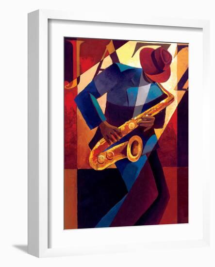 Bebop-Keith Mallett-Framed Art Print