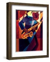 Bebop-Keith Mallett-Framed Art Print