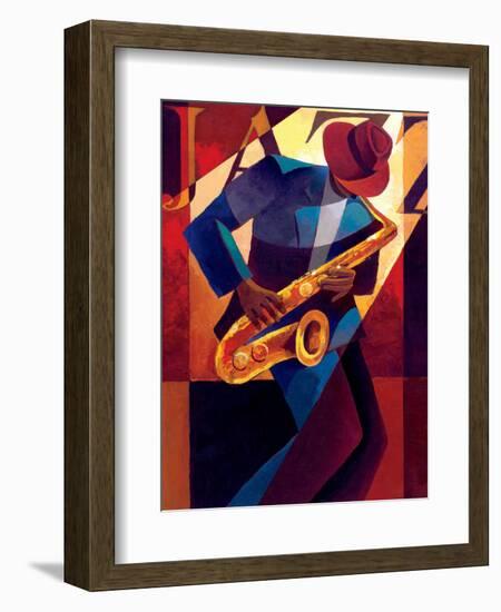 Bebop-Keith Mallett-Framed Art Print