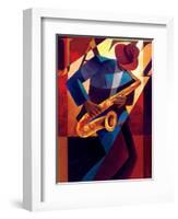 Bebop-Keith Mallett-Framed Art Print