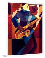 Bebop-Keith Mallett-Framed Art Print