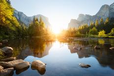 Yosemite Valley Sunrise-beboy-Photographic Print