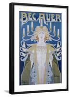 Bec Auer, Belgium, 1896-Privat Livemont-Framed Giclee Print