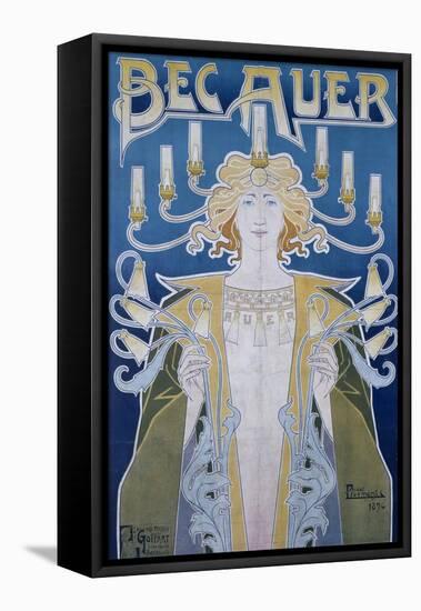 Bec Auer, Belgium, 1896-Privat Livemont-Framed Stretched Canvas