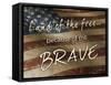 Because of the Brave-Diane Stimson-Framed Stretched Canvas