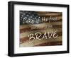 Because of the Brave-Diane Stimson-Framed Premium Giclee Print