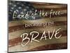 Because of the Brave-Diane Stimson-Mounted Premium Giclee Print
