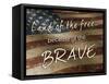 Because of the Brave-Diane Stimson-Framed Stretched Canvas