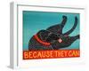 Because They Can-Stephen Huneck-Framed Giclee Print