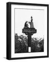 Beccles Sign-Fred Musto-Framed Photographic Print