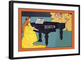 Bechstein - Hark the Angels-Louis John Rhead-Framed Art Print