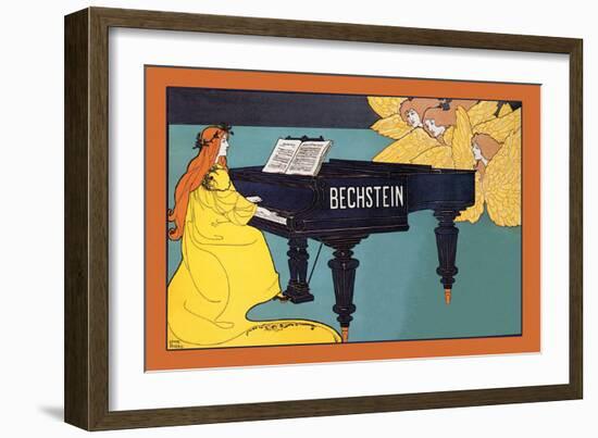 Bechstein - Hark the Angels-Louis John Rhead-Framed Art Print