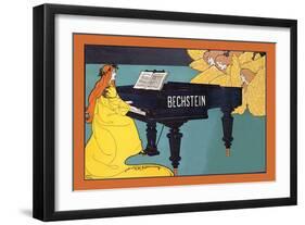Bechstein - Hark the Angels-Louis John Rhead-Framed Art Print