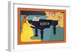 Bechstein - Hark the Angels-Louis John Rhead-Framed Art Print