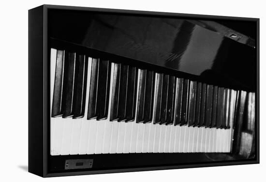 Bechstein Piano Keyboard-null-Framed Stretched Canvas