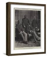 Bechuana Chiefs, Now Visiting London-null-Framed Giclee Print