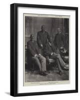 Bechuana Chiefs, Now Visiting London-null-Framed Giclee Print