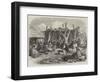 Bechuana Kraal, on the Vaal River, South Africa-null-Framed Giclee Print