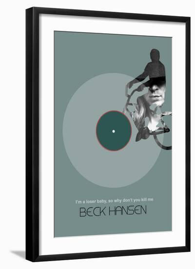 Beck Poster-NaxArt-Framed Art Print