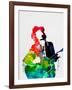 Beck Watercolor-Lana Feldman-Framed Art Print