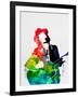 Beck Watercolor-Lana Feldman-Framed Art Print