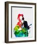 Beck Watercolor-Lana Feldman-Framed Art Print