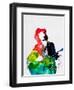 Beck Watercolor-Lana Feldman-Framed Art Print