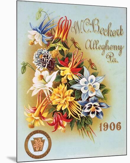 Beckert Seed Allegheny PA 1906-null-Mounted Premium Giclee Print