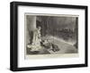 Becket at Windsor Castle, the Scene in Canterbury Cathedral, the Royal Party as Seen from the Stage-Thomas Walter Wilson-Framed Giclee Print