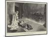 Becket at Windsor Castle, the Scene in Canterbury Cathedral, the Royal Party as Seen from the Stage-Thomas Walter Wilson-Mounted Giclee Print