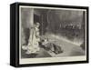 Becket at Windsor Castle, the Scene in Canterbury Cathedral, the Royal Party as Seen from the Stage-Thomas Walter Wilson-Framed Stretched Canvas