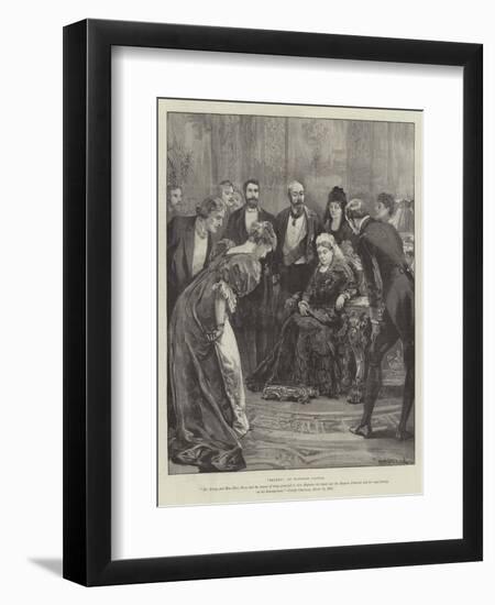Becket, at Windsor Castle-William Heysham Overend-Framed Premium Giclee Print