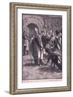 Becket before His Enemies in the Council Hall in Northampton Ad 1164-Walter Paget-Framed Giclee Print