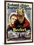 Becket, from Left, Richard Burton, Peter O'Toole, 1964-null-Framed Art Print