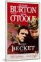 Becket, Richard Burton, Peter O'Toole, 1964-null-Mounted Art Print