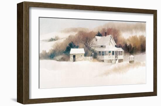 Beckett Farm-Albert Swayhoover-Framed Art Print