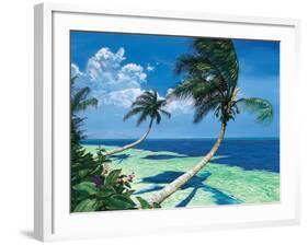 Beckoning Palms-Scott Westmoreland-Framed Art Print