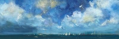 Regatta Horizon-Becky Samuelson-Framed Stretched Canvas