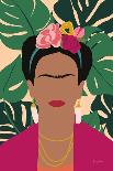 Frida Kahlo I Palms No Distress-Becky Thorns-Art Print